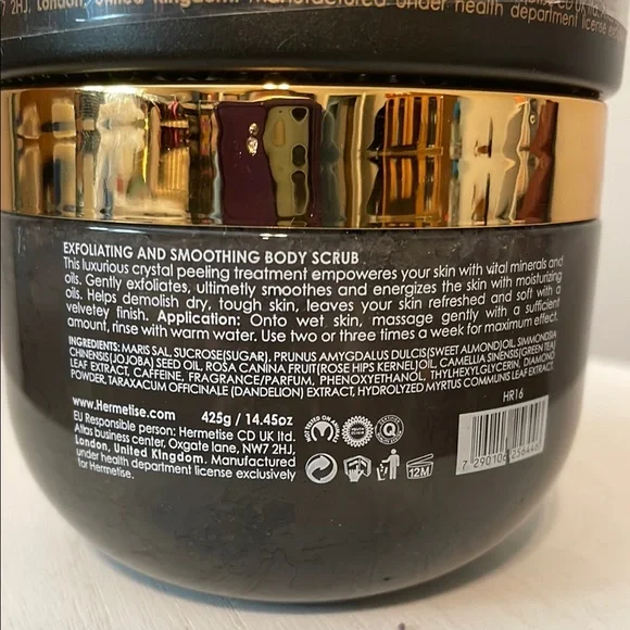 Hermetise Professional Body Scrub & Butter Set